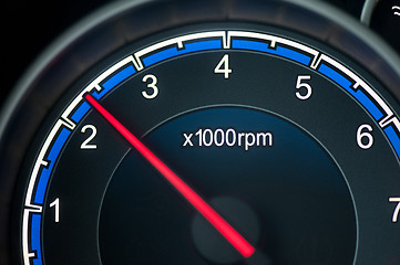 Image showing tachometer