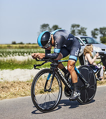 Image showing The Cyclist Richie Porte