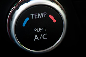 Image showing Automobile air conditioner