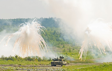 Image showing Tank T-80