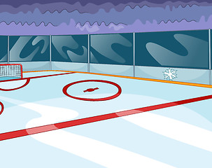 Image showing Hockey Rink
