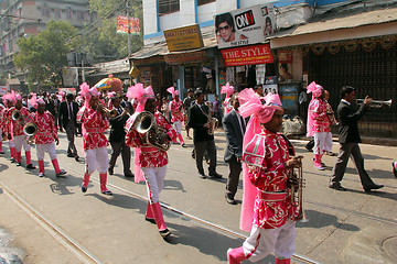 Image showing Annual Jain Digamber Procession in Kolkata