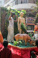 Image showing Annual Jain Digamber Procession in Kolkata