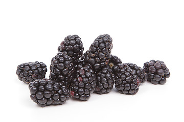 Image showing Blackberries