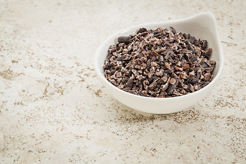 Image showing raw cacao nibs