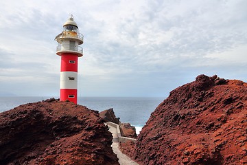 Image showing Tenerife lighthouse
