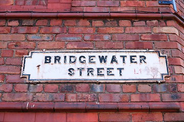 Image showing Liverpool - Bridgewater Street