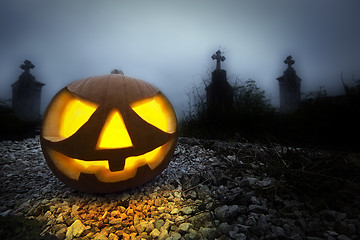 Image showing Halloween pumpkin