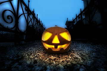 Image showing Halloween pumpkin