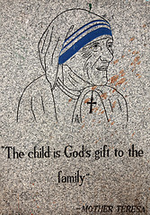 Image showing Mother Teresas Quote, Kolkata, India