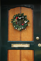 Image showing Christmas wreath