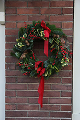 Image showing Christmas wreath