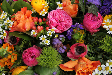 Image showing Mixed spring bouquet