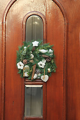 Image showing Christmas wreath