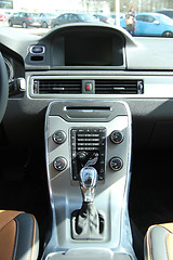 Image showing Modern car interior