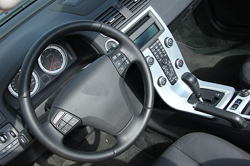 Image showing Modern car interior