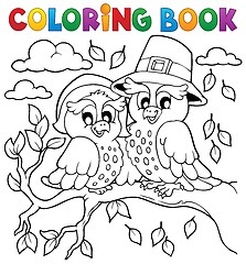 Image showing Coloring book Thanksgiving image 5