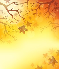 Image showing Autumn theme background 7