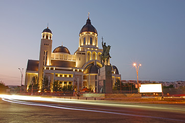 Image showing Cathedral in night