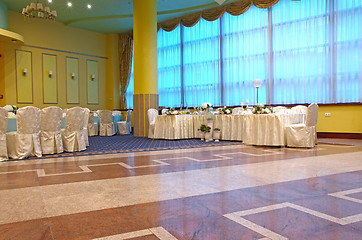 Image showing wedding restaurant