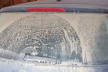 Image showing Dust on the car