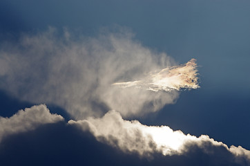 Image showing Colored cloud