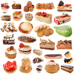 Image showing group of cakes