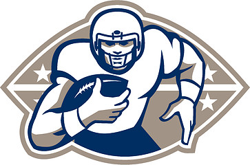 Image showing American Football Runningback  Star Front