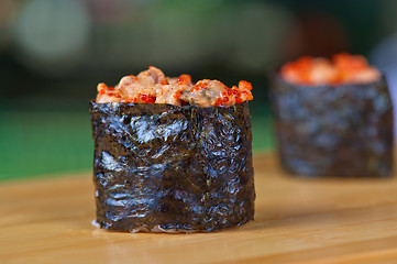 Image showing sushi roll