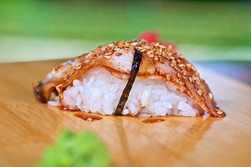 Image showing sushi unagi