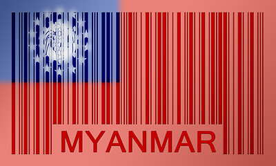 Image showing Barcode flag