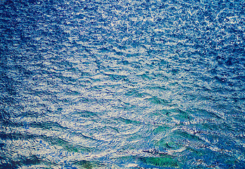 Image showing Retro look water background