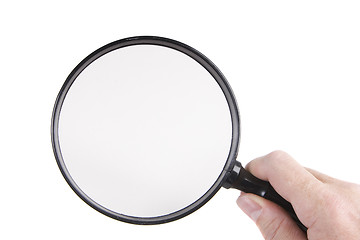 Image showing magnifying glass