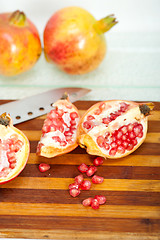 Image showing pomegranate fruit 