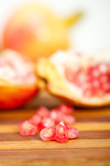 Image showing pomegranate fruit 