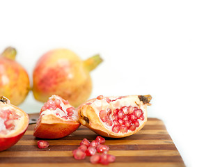 Image showing pomegranate fruit 