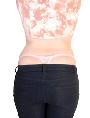 Image showing Back with thong.
