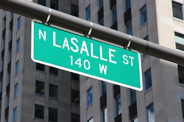 Image showing Chicago - LaSalle Street