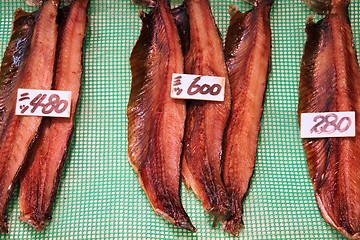 Image showing Japanese smoked fish
