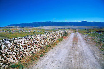 Image showing Field road 