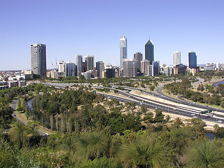 Image showing Perth skyline