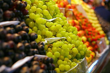 Image showing White Grapes 