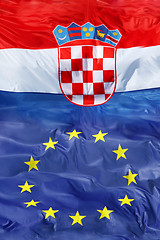 Image showing Croatian & Eu