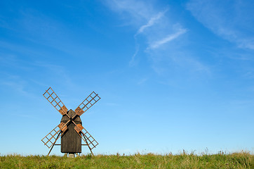 Image showing Windmill portrait