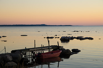 Image showing Summer evening