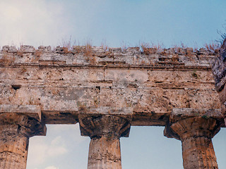 Image showing Temple, Paestum