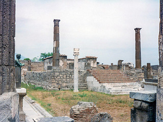 Image showing Pompeii ruins, Italy