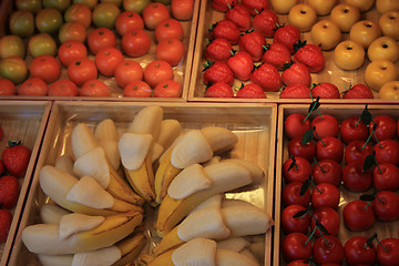 Image showing Marzipan fruits