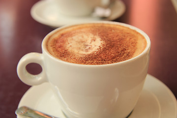 Image showing Cappuccino
