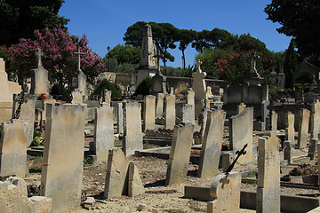 Image showing Old cemetery in the Provence